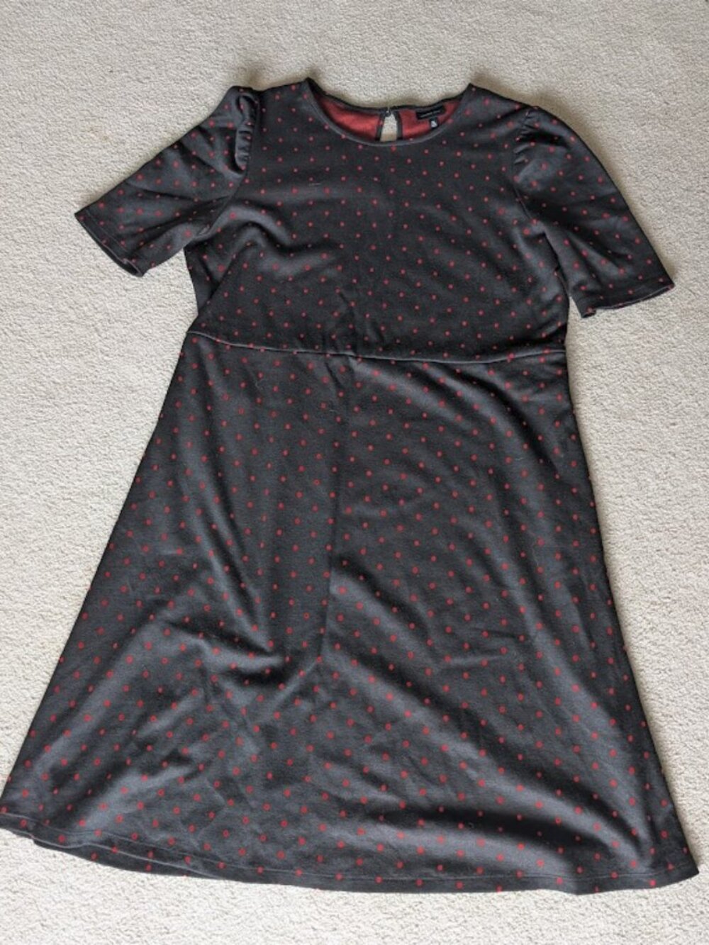 Who What Wear Polka Dot Dress XL